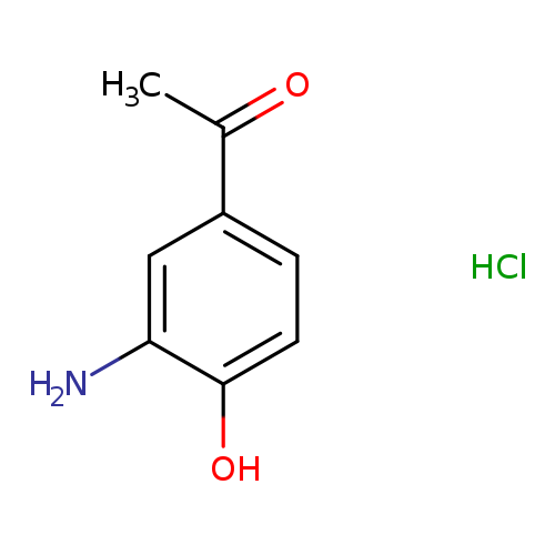 1-(3-amino-4-hydroxyphenyl)ethan-1-one hydrochloride