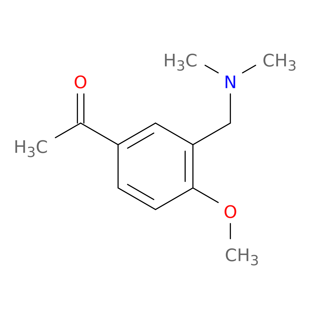 1-{3-[(dimethylamino)methyl]-4-methoxyphenyl}ethan-1-one