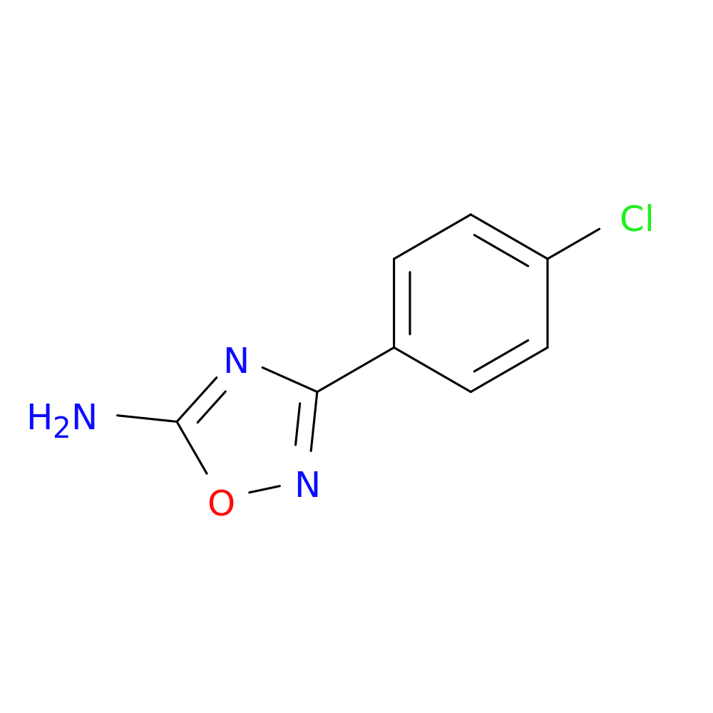 3-(4-Chlorophenyl)-1,2,4-oxadiazol-5-amine