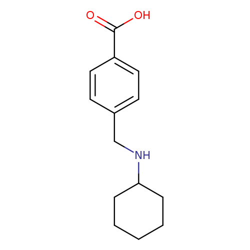 4-((cyclohexylamino)methyl)benzoic acid
