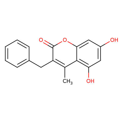 3-benzyl-5,7-dihydroxy-4-methyl-2H-chromen-2-one
