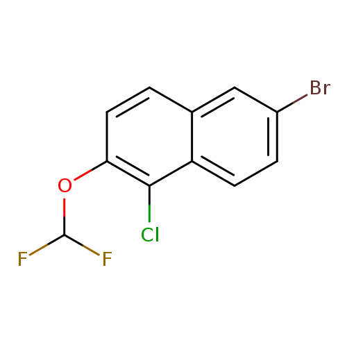 6-Bromo-1-chloro-2-(difluoromethoxy)naphthalene