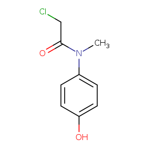 2-chloro-N-(4-hydroxyphenyl)-N-methylacetamide