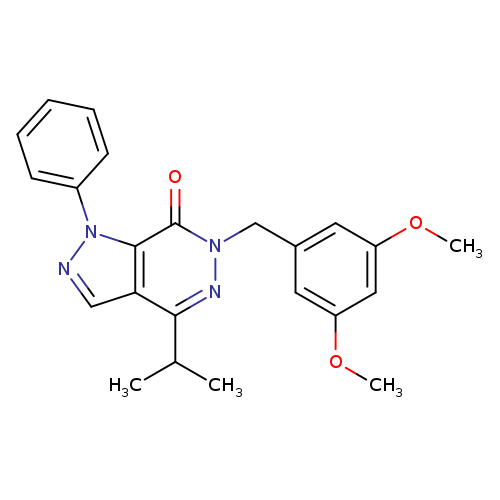 6-[(3,5-dimethoxyphenyl)methyl]-1-phenyl-4-(propan-2-yl)-1H,6H,7H-pyrazolo[3,4-d]pyridazin-7-one