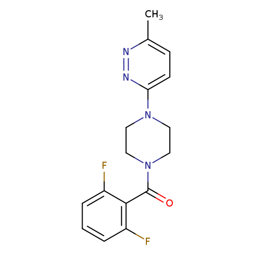 3-[4-(2,6-difluorobenzoyl)piperazin-1-yl]-6-methylpyridazine