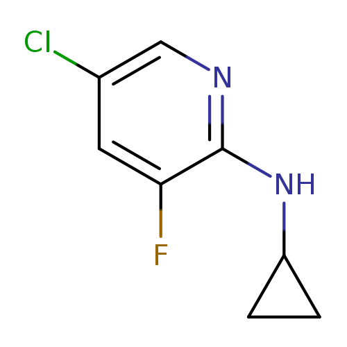 5-chloro-N-cyclopropyl-3-fluoropyridin-2-aMine