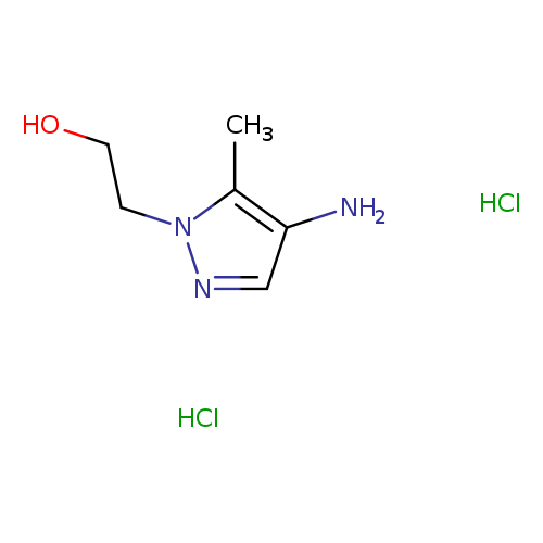 2-(4-amino-5-methyl-1H-pyrazol-1-yl)ethan-1-ol dihydrochloride