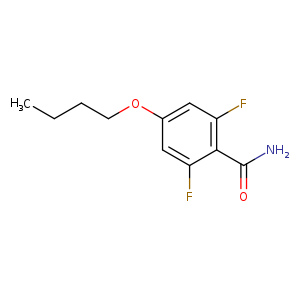 4-Butoxy-2,6-difluorobenzamide