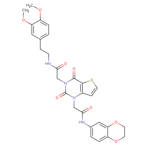 2-(1-{[(2,3-dihydro-1,4-benzodioxin-6-yl)carbamoyl]methyl}-2,4-dioxo-1H,2H,3H,4H-thieno[3,2-d]pyrimidin-3-yl)-N-[2-(3,4-dimethoxyphenyl)ethyl]acetamide