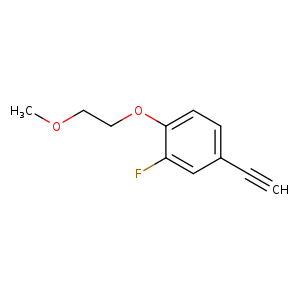 4-Ethynyl-2-fluoro-1-(2-methoxyethoxy)benzene