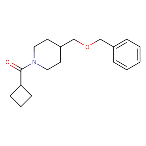 4-[(benzyloxy)methyl]-1-cyclobutanecarbonylpiperidine
