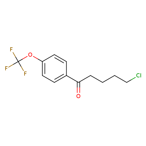 5-Chloro-1-oxo-1-(4-trifluoromethoxyphenyl)pentane