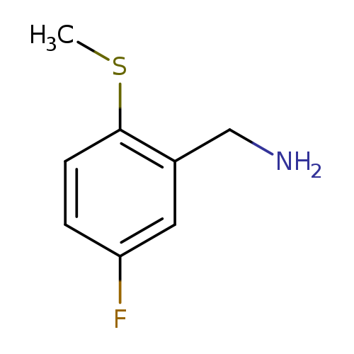 [5-fluoro-2-(methylsulfanyl)phenyl]methanamine