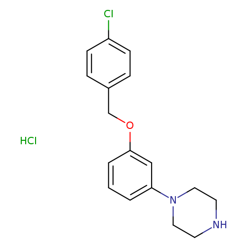 1-{3-[(4-chlorophenyl)methoxy]phenyl}piperazine hydrochloride