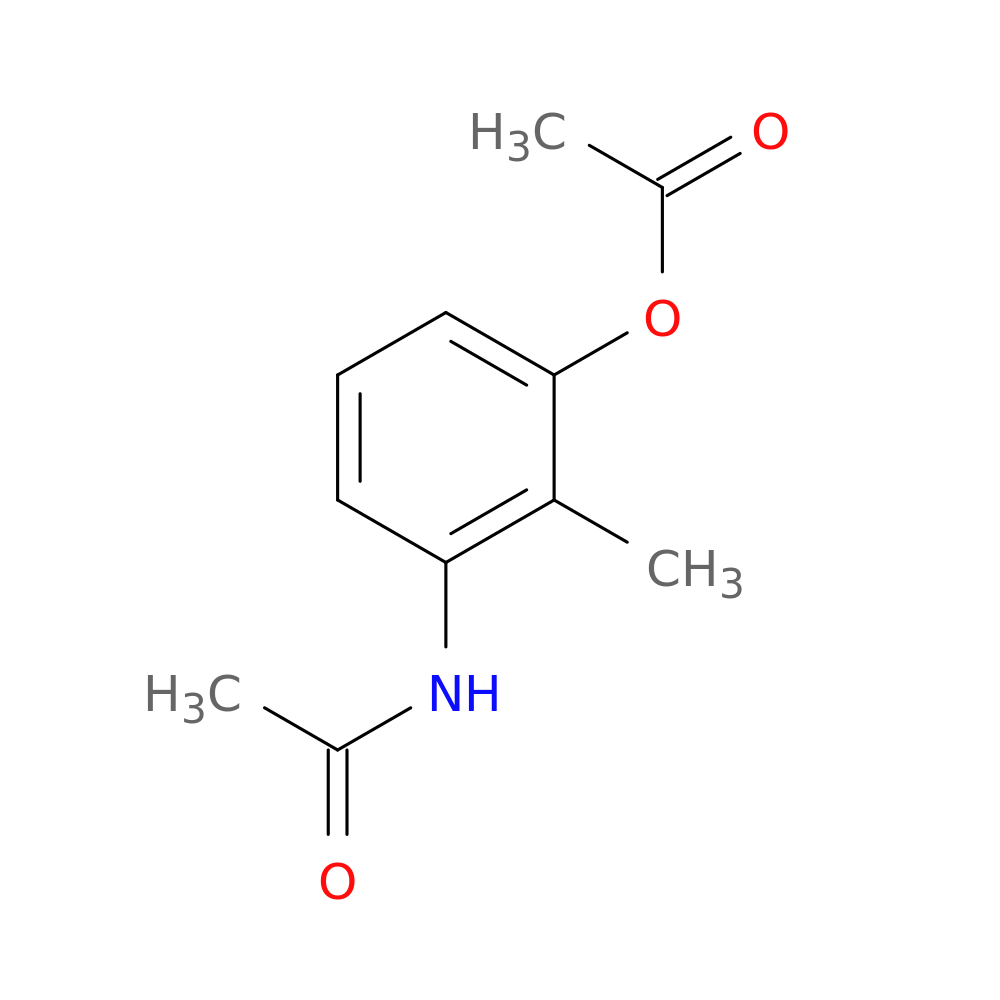 3-Acetamido-2-methylphenyl Acetate