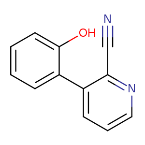 3-(2-Hydroxyphenyl)pyridine-2-carbonitrile