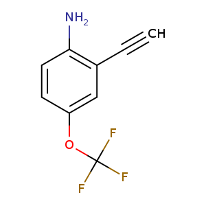 2-ethynyl-4-(trifluoromethoxy)aniline