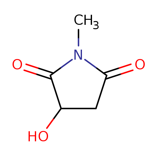 2,5-Pyrrolidinedione, 3-hydroxy-1-methyl-