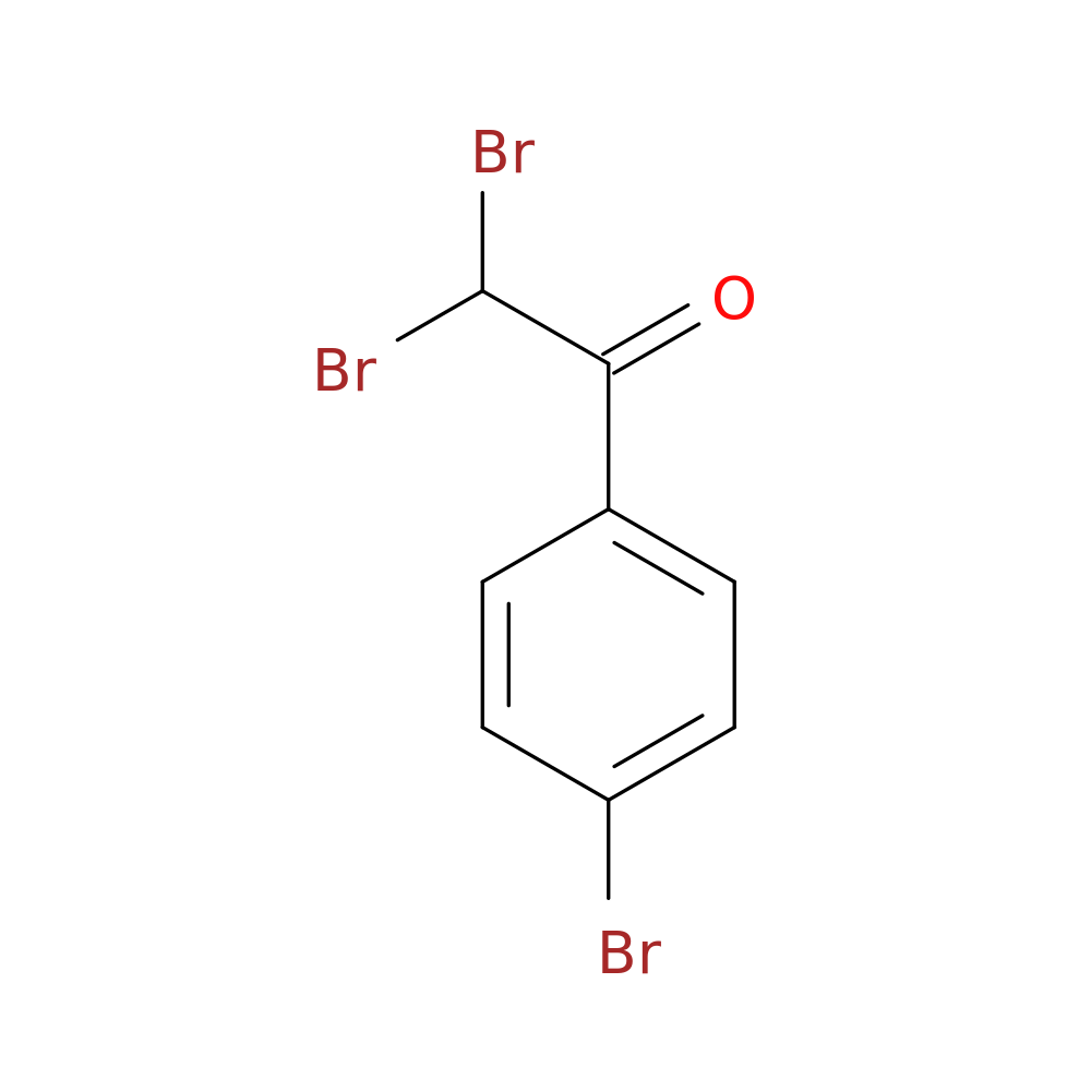 2,2-Dibromo-1-(4-bromophenyl)ethanone