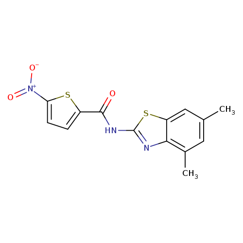 N-(4,6-dimethyl-1,3-benzothiazol-2-yl)-5-nitrothiophene-2-carboxamide