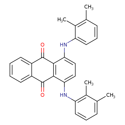 1,4-bis(2,3-dimethylanilino)anthra-9,10-quinone