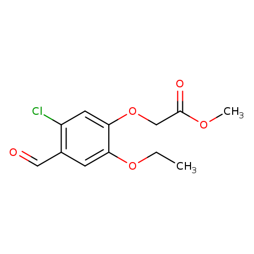 methyl (5-chloro-2-ethoxy-4-formylphenoxy)acetate