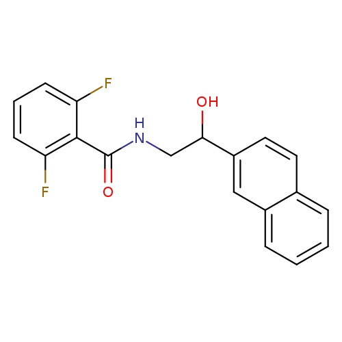 2,6-difluoro-N-[2-hydroxy-2-(naphthalen-2-yl)ethyl]benzamide