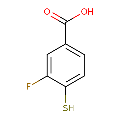 3-Fluoro-4-sulfanylbenzoic acid