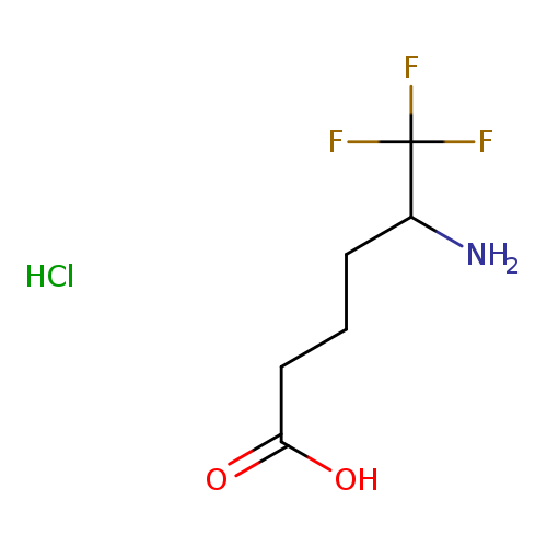 5-amino-6,6,6-trifluorohexanoic acid hydrochloride