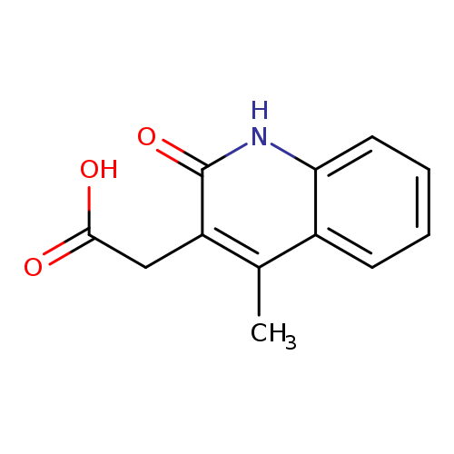 2-(4-methyl-2-oxo-1,2-dihydroquinolin-3-yl)aceticacid