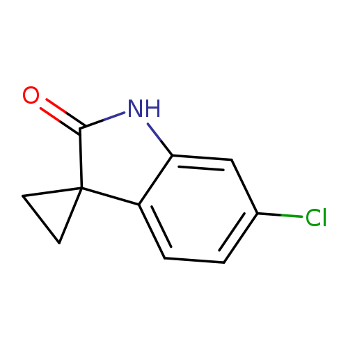 6'-CHLOROSPIRO[CYCLOPROPANE-1,3'-INDOLIN]-2'-ONE