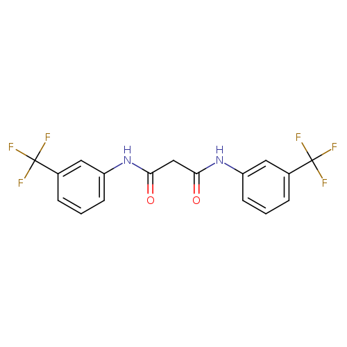 N,N'-bis[3-(trifluoromethyl)phenyl]propanediamide