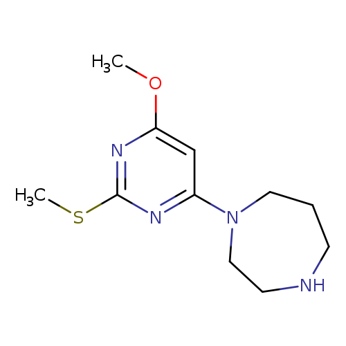1-(6-Methoxy-2-(methylthio)pyrimidin-4-yl)-1,4-diazepane hydrochloride