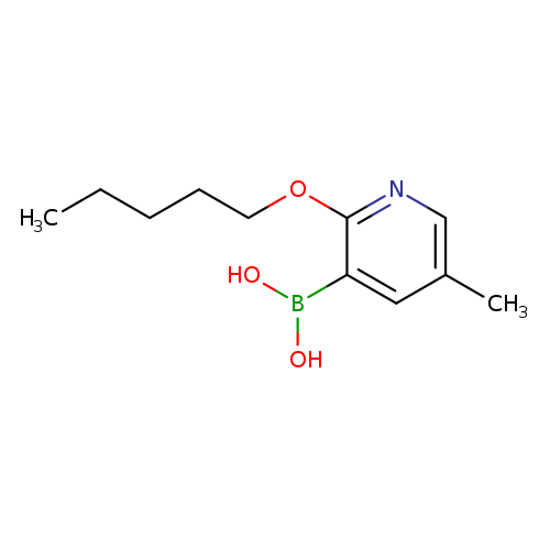5-Methyl-2-pentyloxypyridine-3-boronic acid