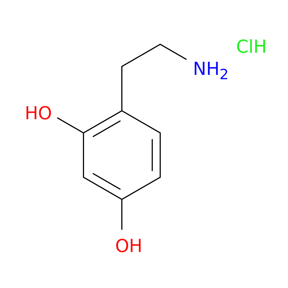 4-(2-aminoethyl)benzene-1,3-diol hydrochloride