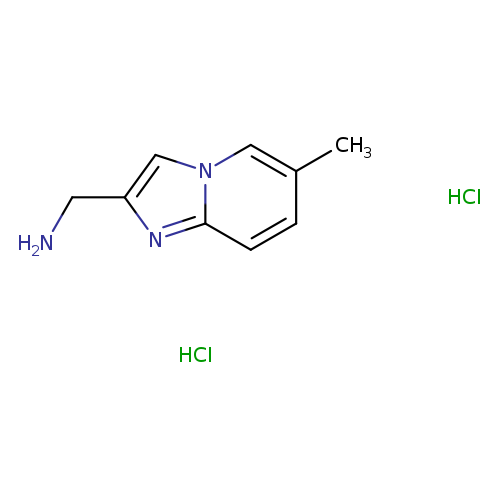[(6-methylimidazo[1,2-a]pyridin-2-yl)methyl]amine dihydrochloride