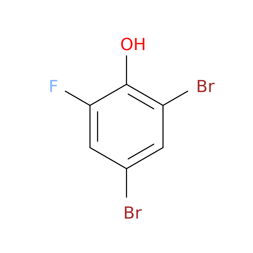 2,4-Dibromo-6-Fluorophenol