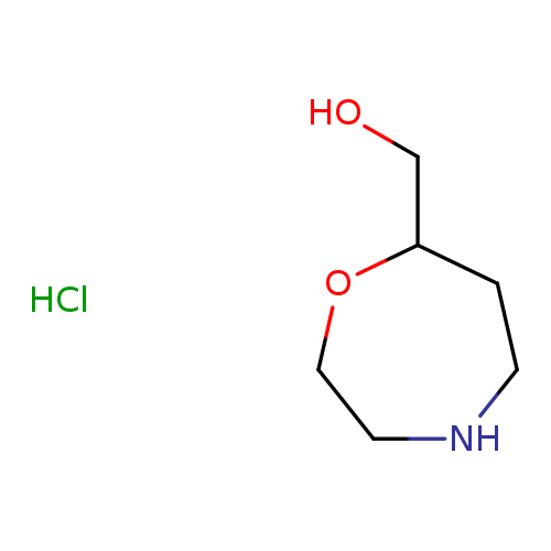 (1,4-oxazepan-7-yl)methanol hydrochloride