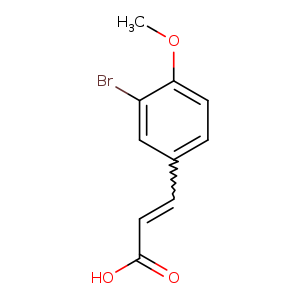 3-Bromo-4-methoxycinnamic acid