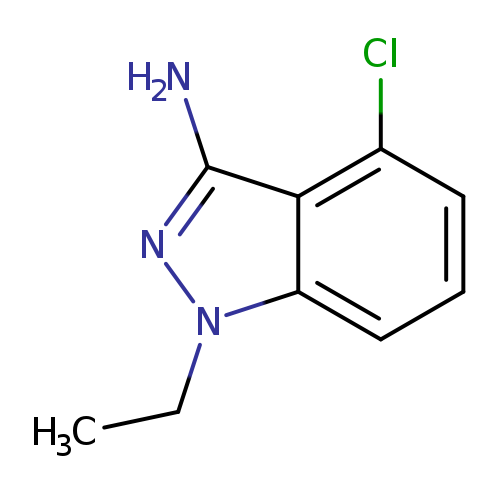 1H-Indazol-3-amine, 4-chloro-1-ethyl-