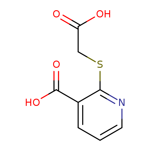 2-[(carboxymethyl)sulfanyl]pyridine-3-carboxylic acid