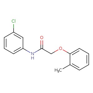 N-(3-chlorophenyl)-2-(2-methylphenoxy)acetamide