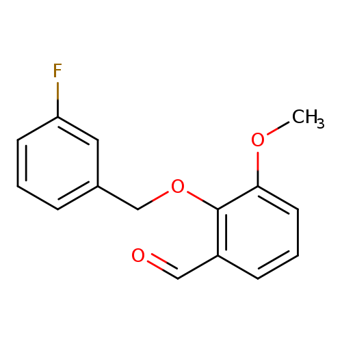 2-[(3-Fluorobenzyl)oxy]-3-methoxybenzaldehyde