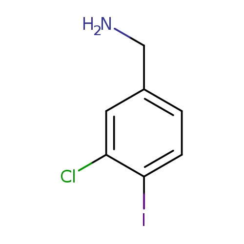 (3-chloro-4-iodophenyl)methanamine