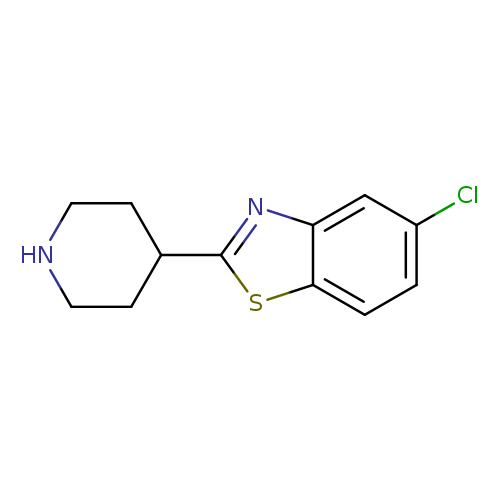 5-chloro-2-(piperidin-4-yl)-1,3-benzothiazole