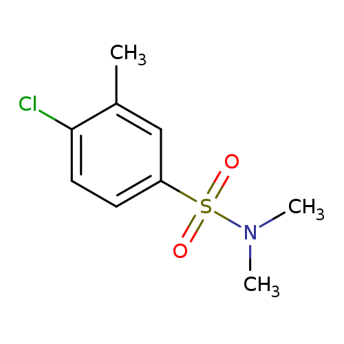 4-chloro-N,N,3-trimethylbenzene-1-sulfonamide