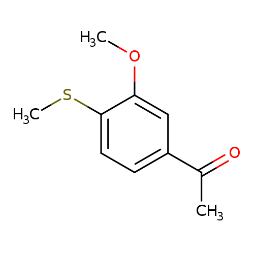 1-[3-methoxy-4-(methylsulfanyl)phenyl]ethan-1-one