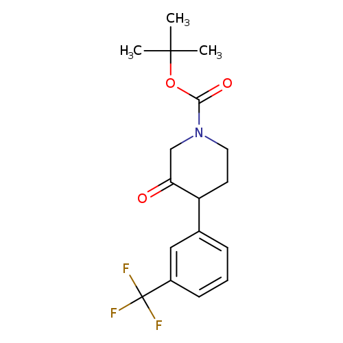 tert-butyl 3-oxo-4-[3-(trifluoromethyl)phenyl]piperidine-1-carboxylate