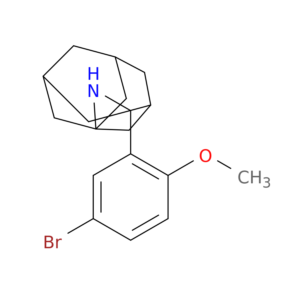 N-(5-Bromo-2-methoxybenzyl)adamantan-1-amine