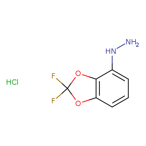 (2,2-Difluorobenzo[d][1,3]dioxol-4-yl)hydrazine hydrochloride